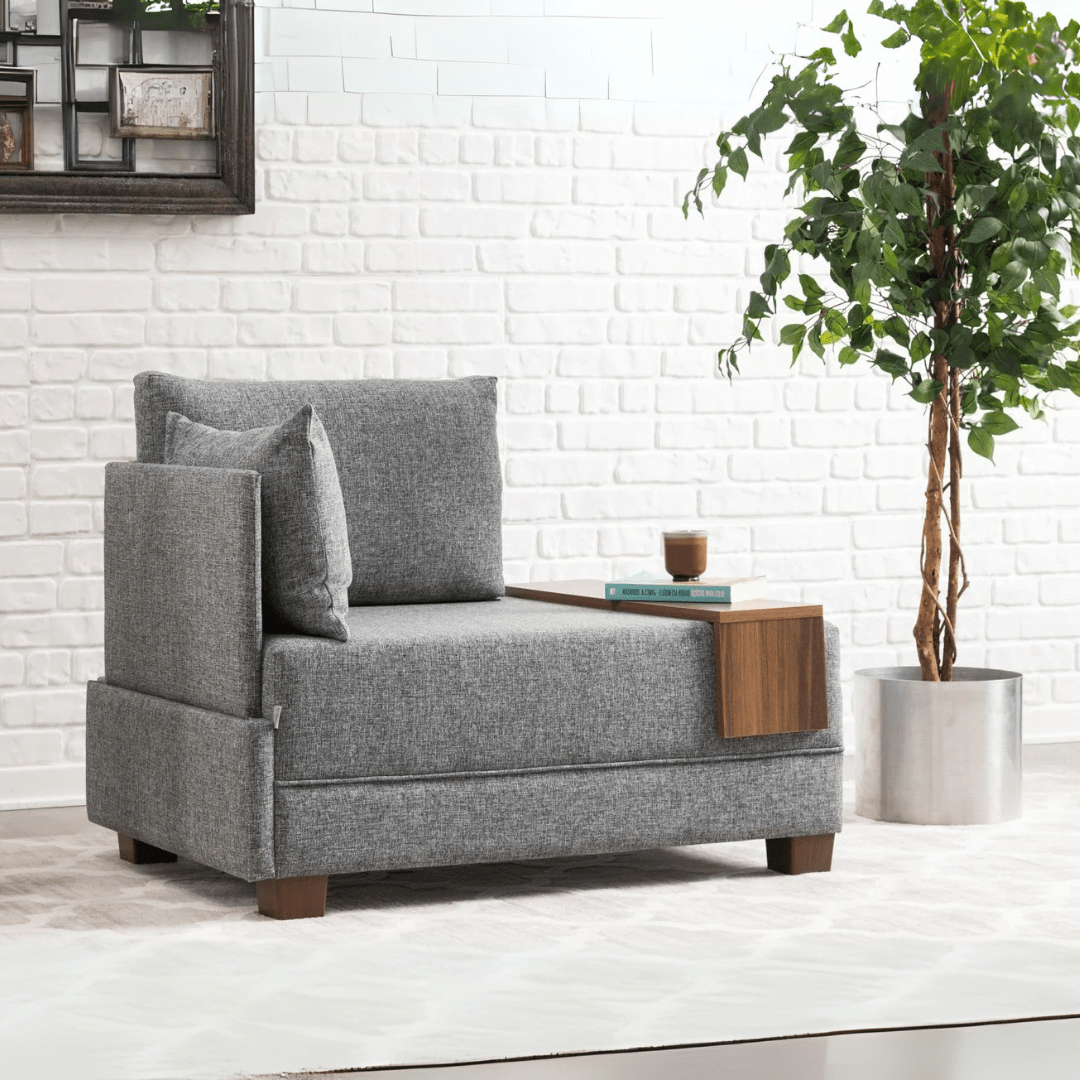 Fauteuil Fly Gauche Gris