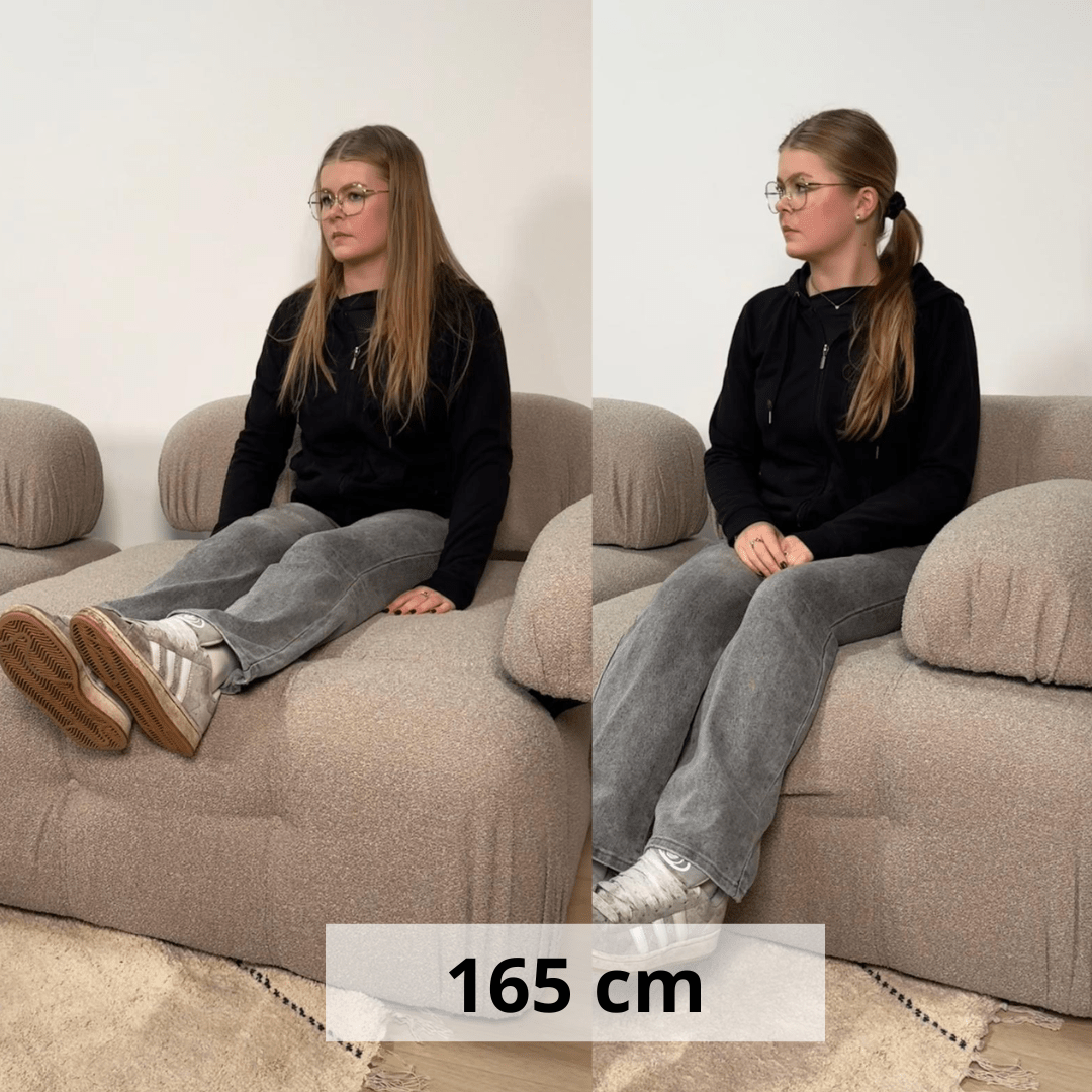 Banque modulaire 2 places doblo beige