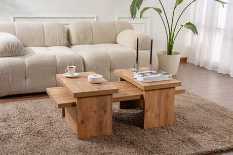Salontafel Naturel Grenenlook Melamine Rebellion