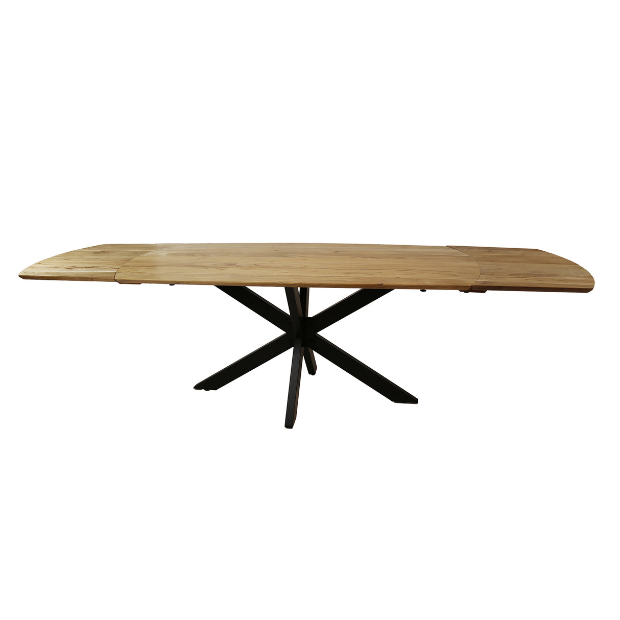 Table à manger extensible Mack Danish Oval Bois d'acacia 175-275x90 cm
