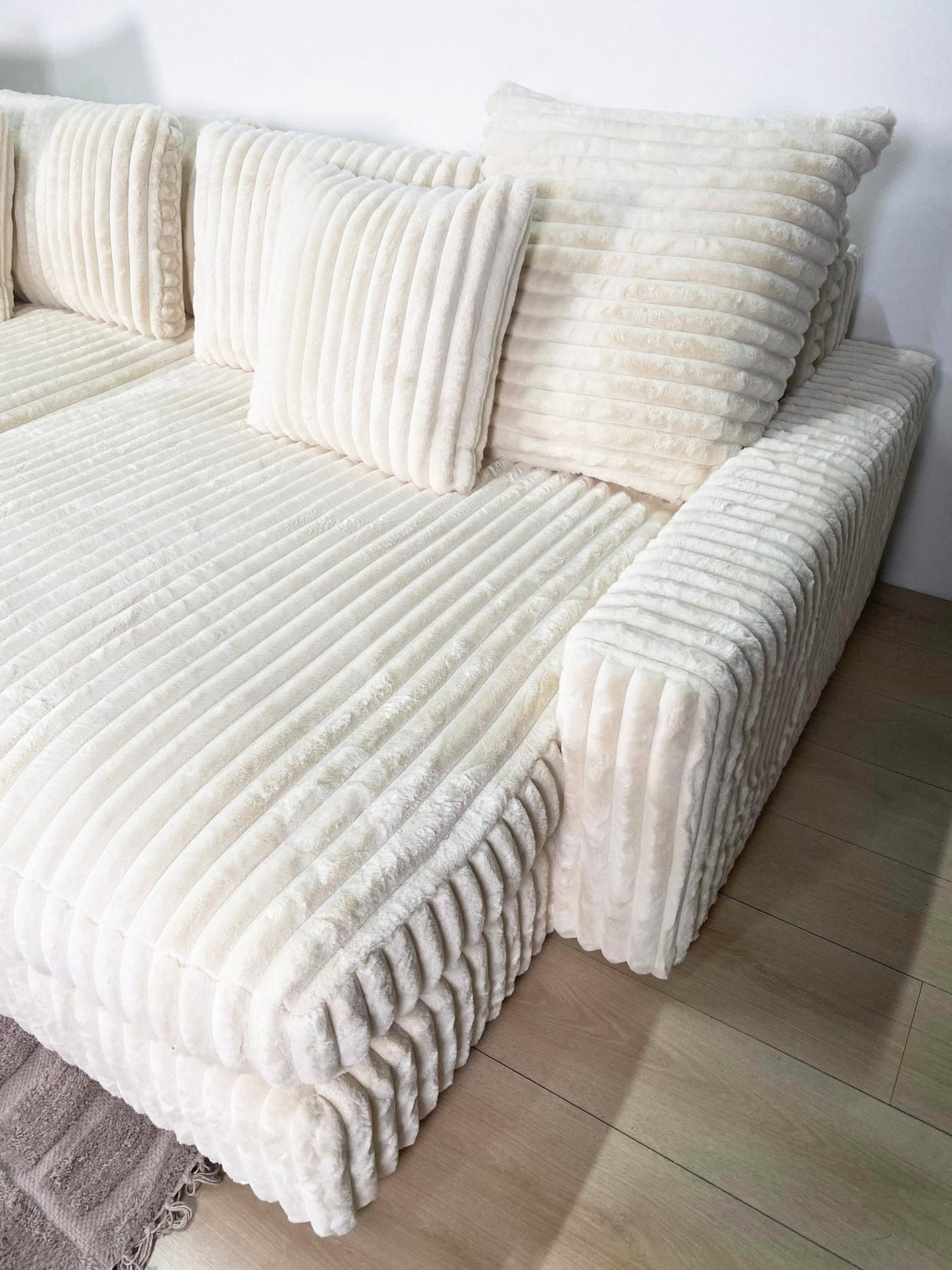 Canapé-salon à 3 places Nia doussinet côte