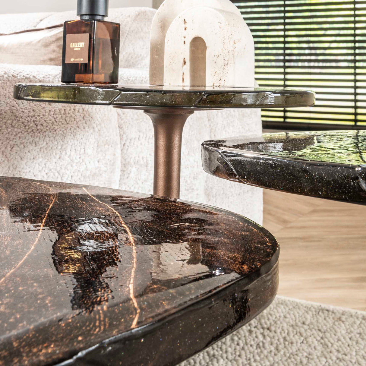 Table d'appoint Vigo - Cuivre Antique 60 cm