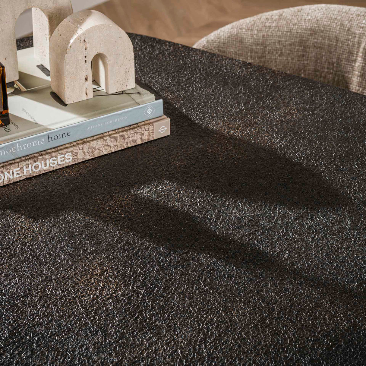 Table à manger Jax Danois Ovale 180 cm - Gris Métallique