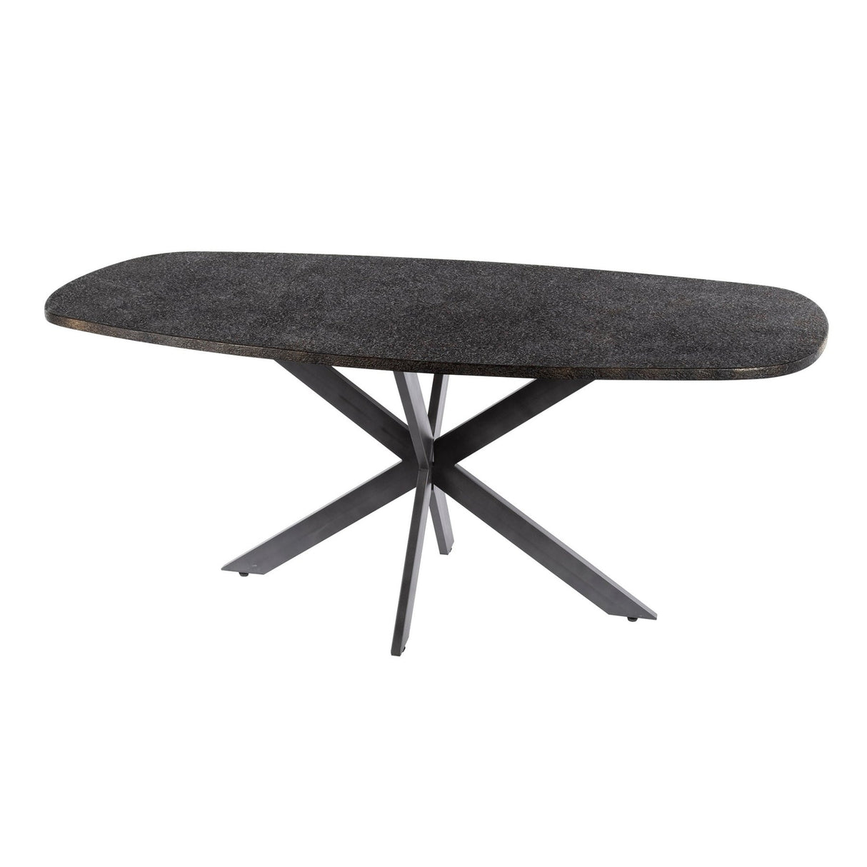 Table à manger Jax Danois Ovale 180 cm - Gris Métallique