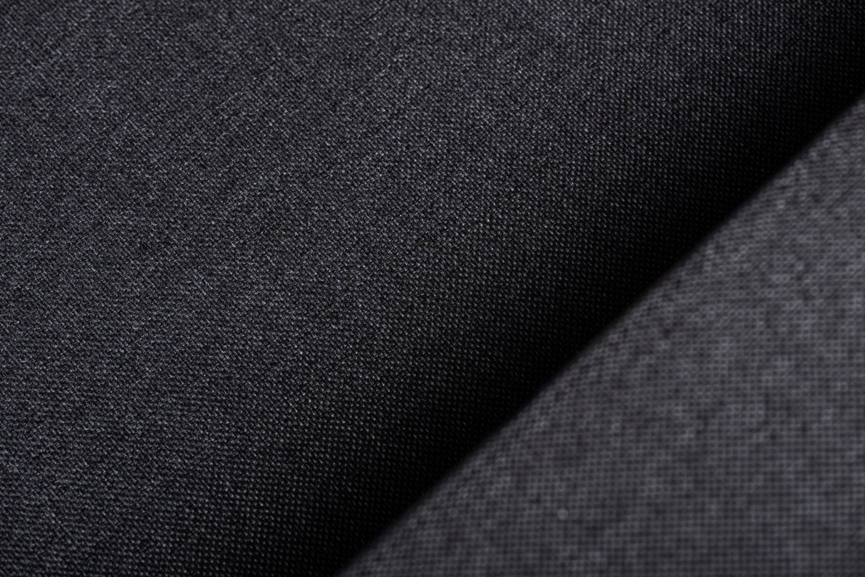 Canapés - Canapé d'angle tissu anthracite - 7 - personnes - 345 x 285 cm - Blake - Dimehouse