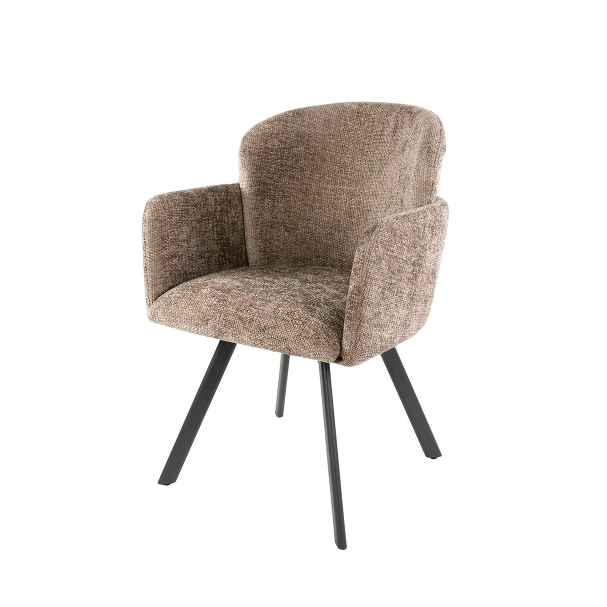 Ensemble de 2 chaises de salle à manger Linea Hoven Rich Champagne