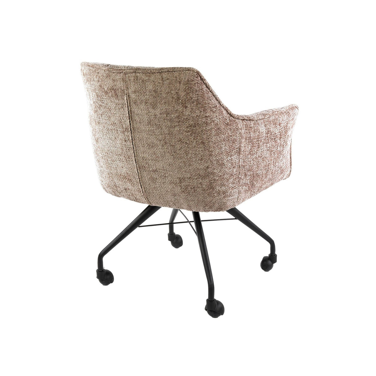 Ensemble de 2 chaises de salle à manger Hoven riche sable élégant