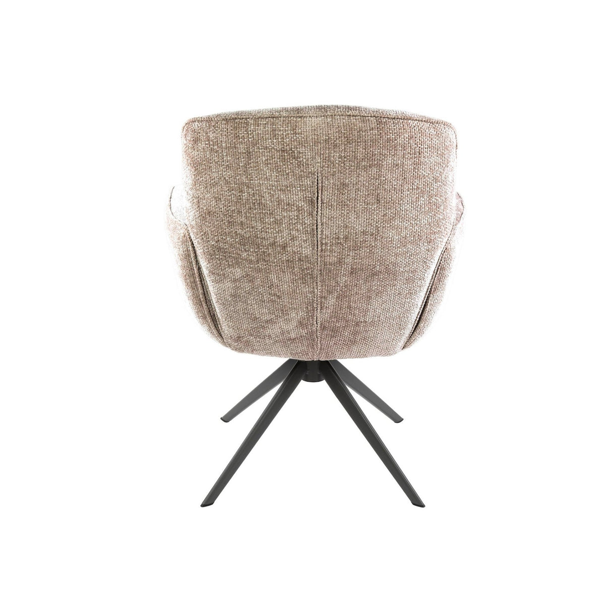 Set van 2 eetkamerstoelen Savona draaibaar Hoven rich zand