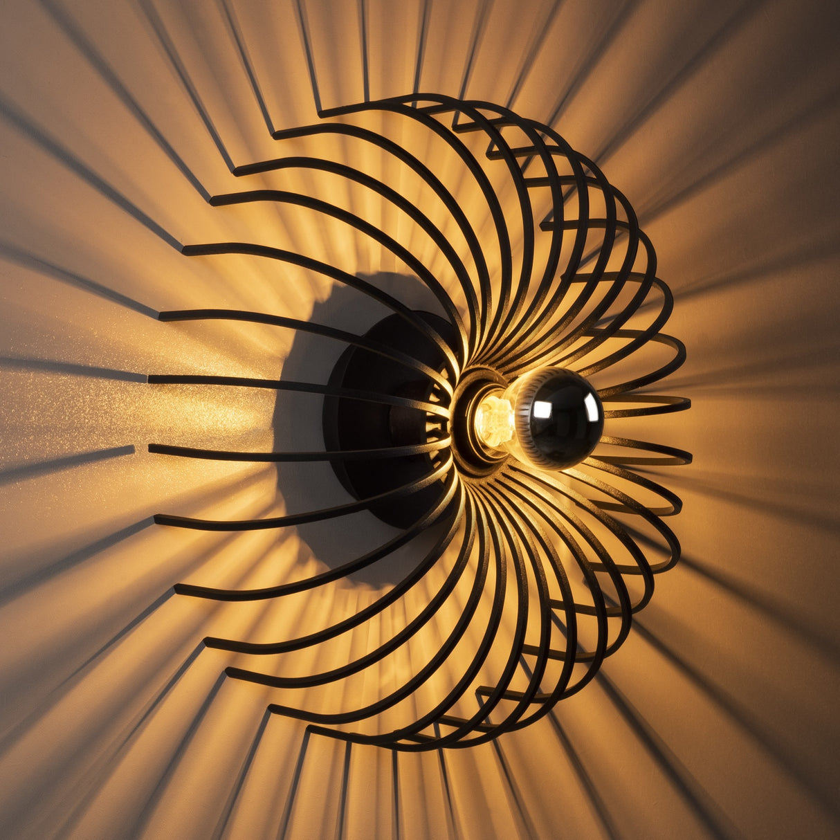 Applique Murale Noir Métal Poise