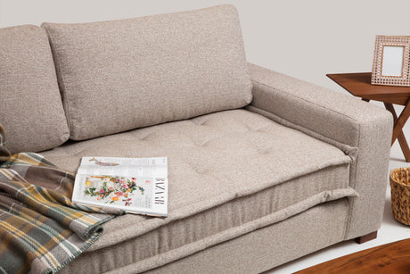 Hoekbank Lena Sand Beige Rechts