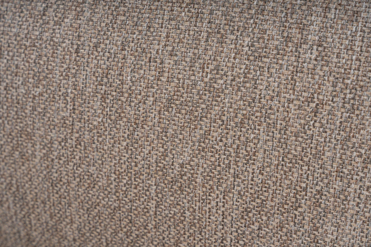 Modulaire XXL hoekbank beige linnen 430 cm breed Sora - rechts