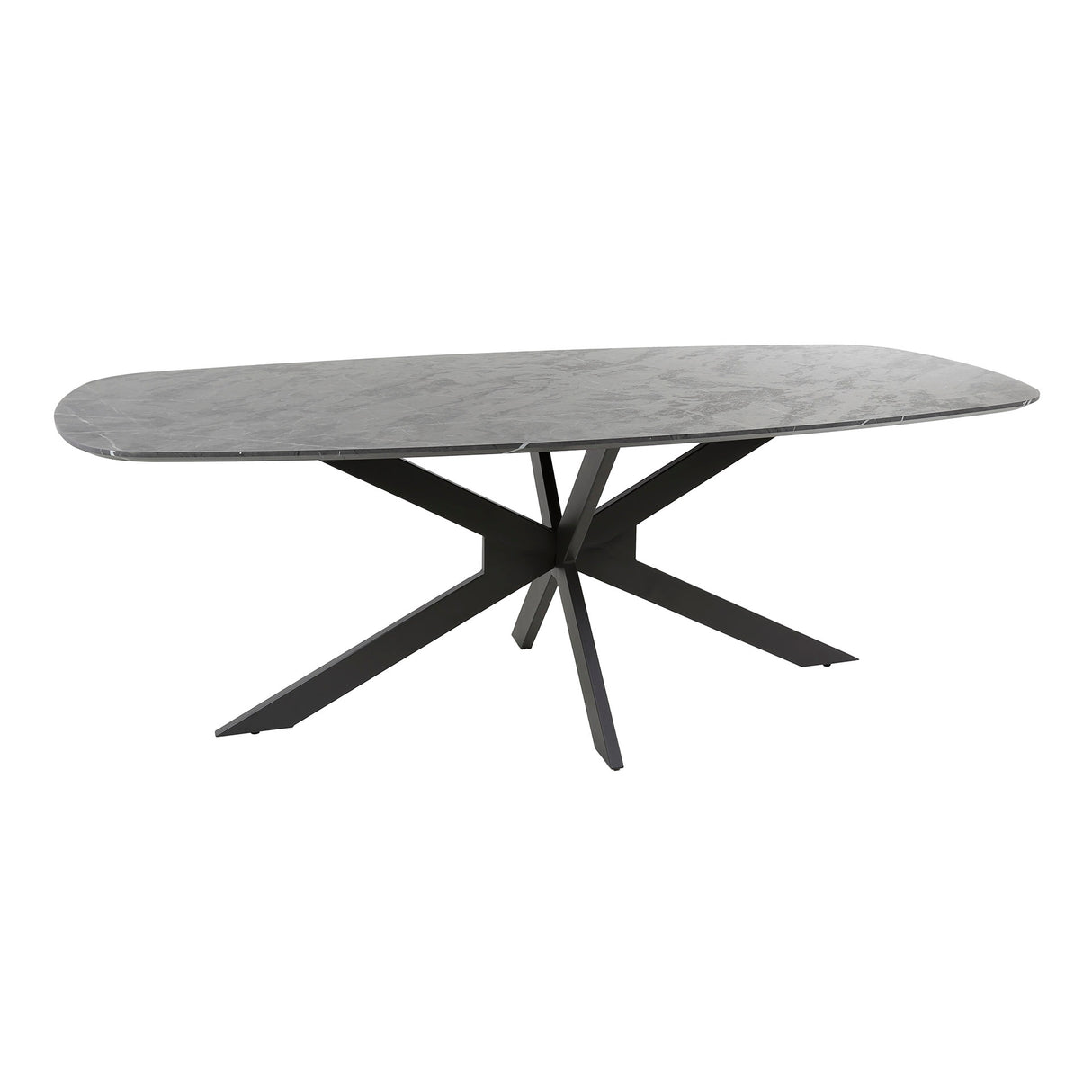 Table à manger Mysha Danoise Ovale Mélamine 215x105 cm