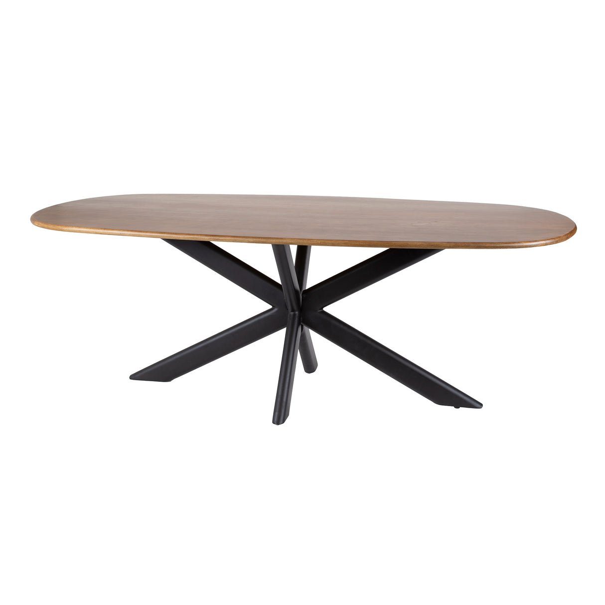 Table à manger ovale danoise Cody en bois de mangue 180 cm
