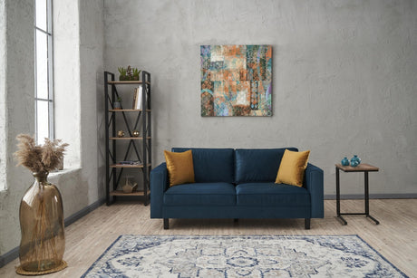 2-zits Bank Kale Marine Blauw
