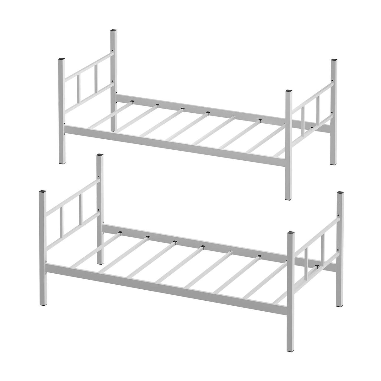 Stapelbed Kinderen - Wit - 200x90 cm
