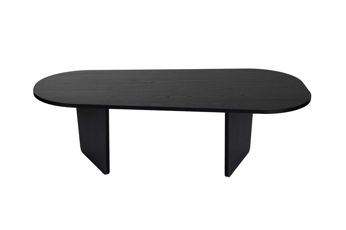 Ovalis - Wood Black 100% MELAMINE COATED PARTICLE BOARD