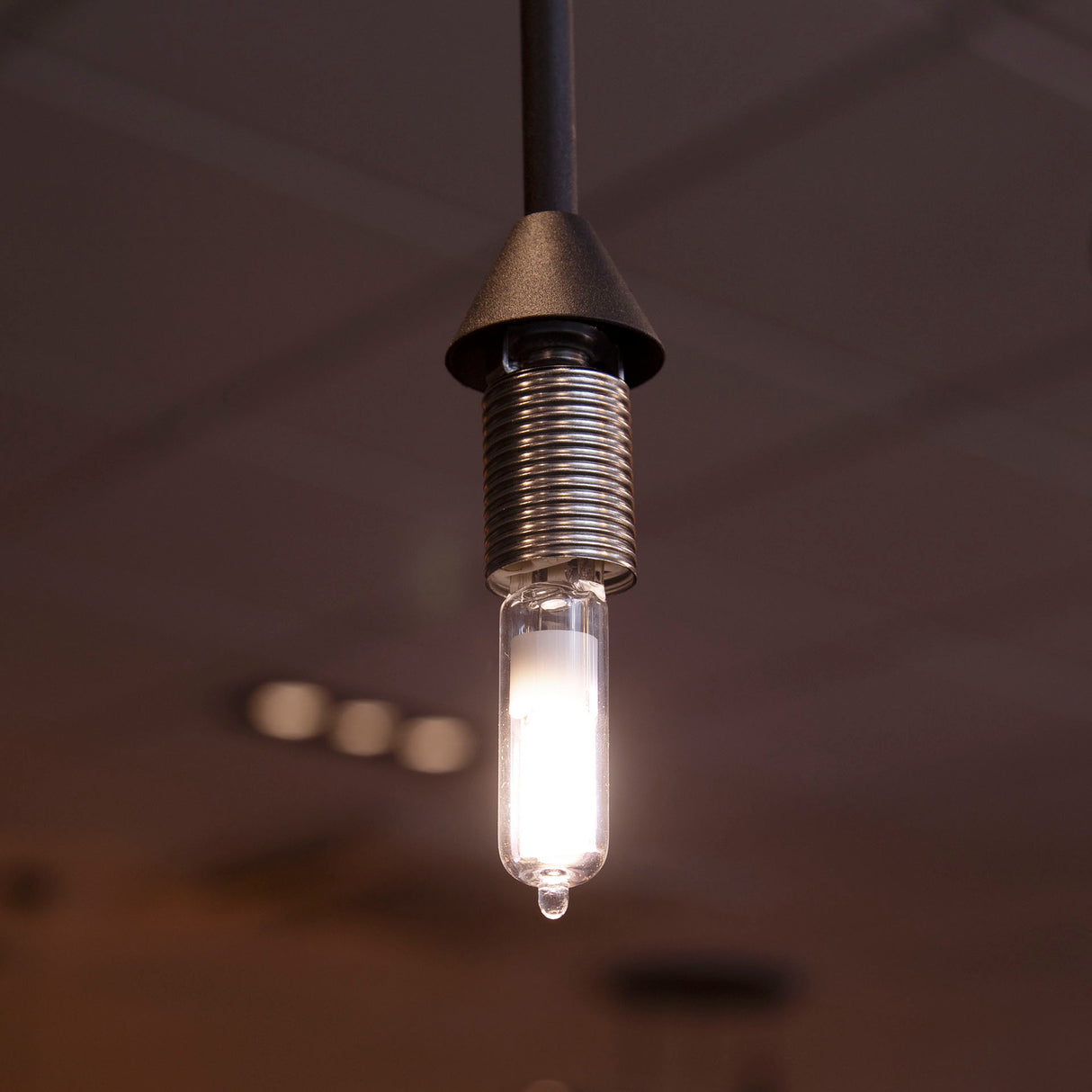 Verre transparente LED de source légère G9