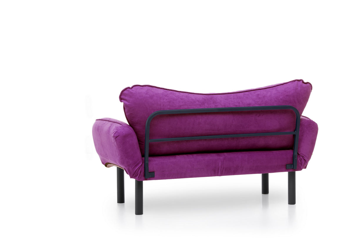 Banken - Slaapbank Paars Velvet - twee persoons - Chatto - Dimehouse