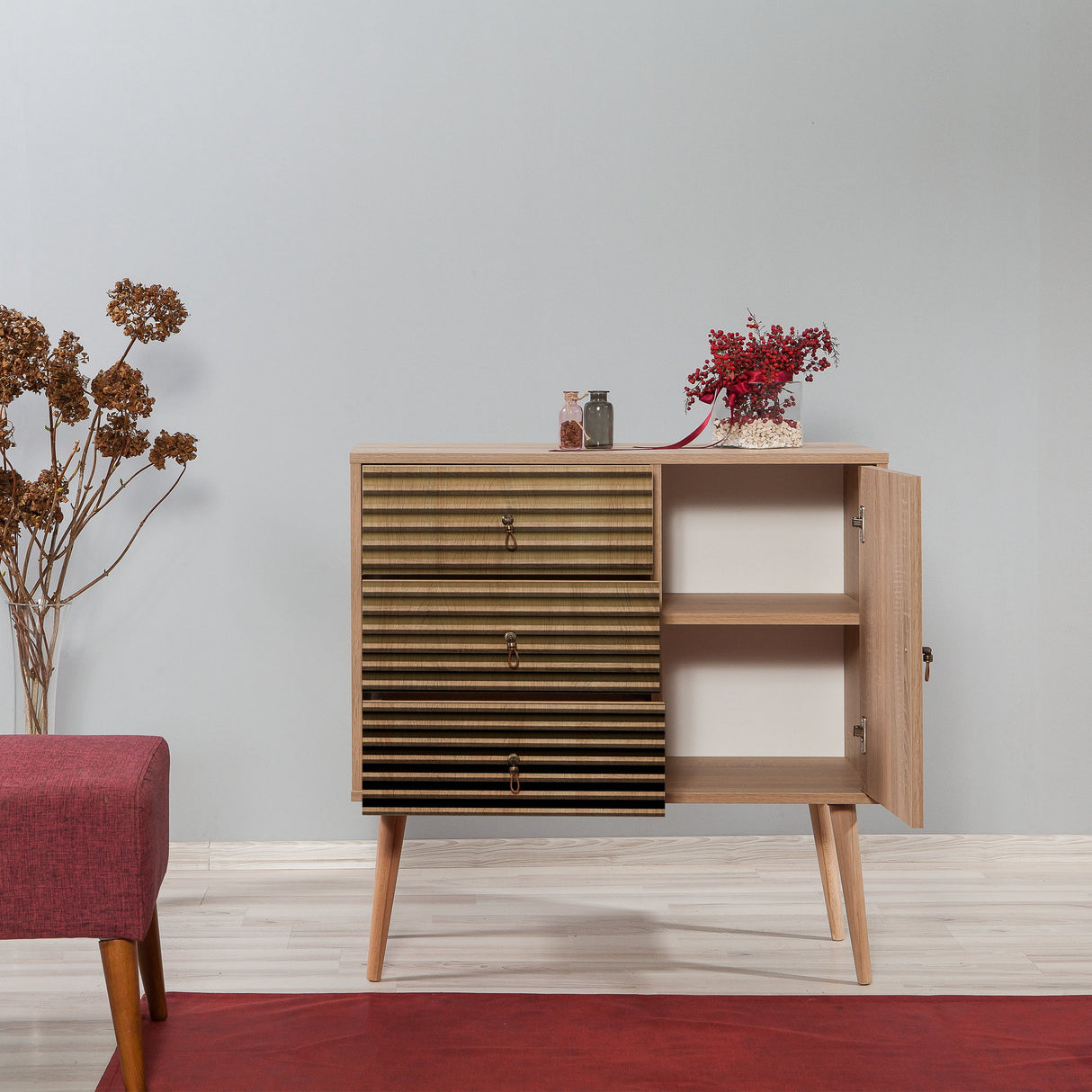 Chargement Armoire Terre Sonoma Eik Melamine 90x90x40 cm