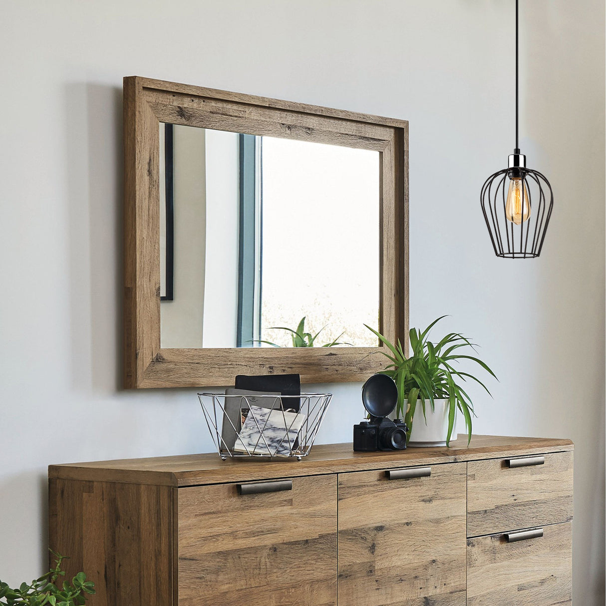 Suspension 1-lumière 20 cm Noir Métal Predator