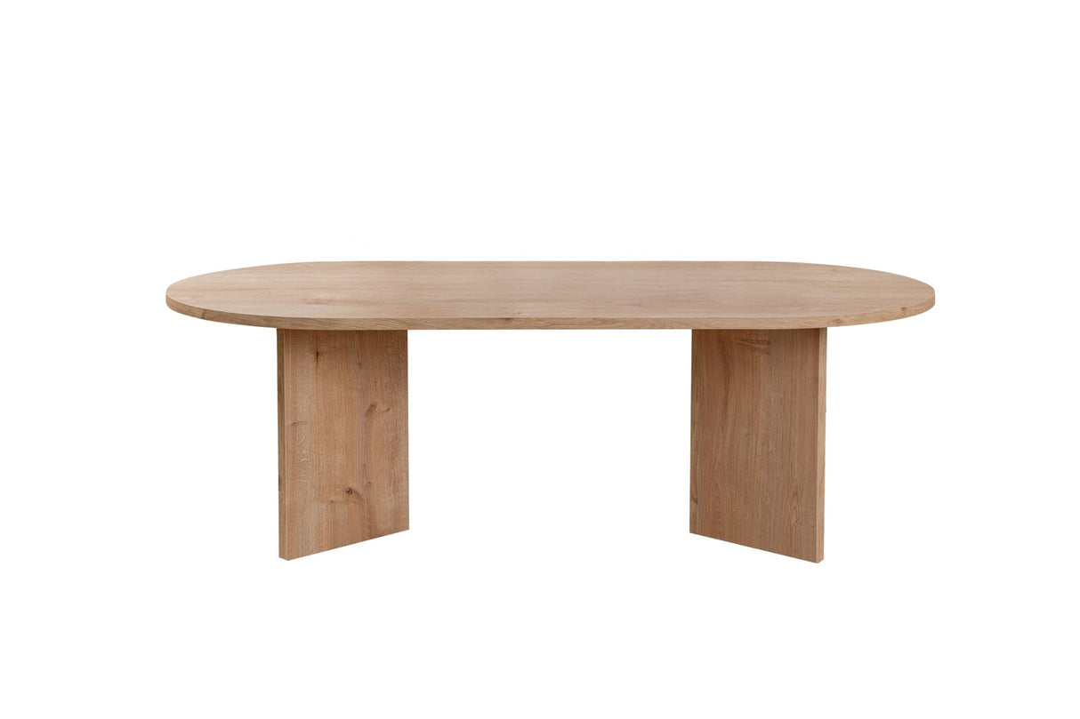 Table basse Sapphire Oak Melamine 119x60x40 cm Sable