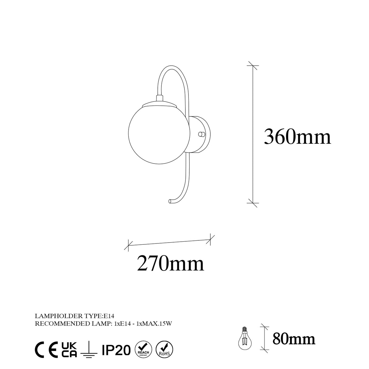 Applique Murale Or Verre Transparent Lucent