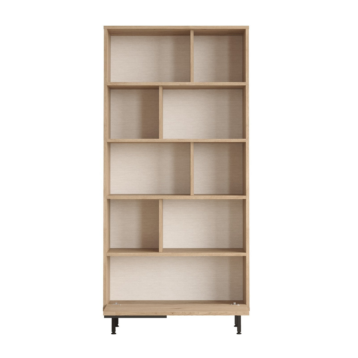 Bibliothèque Cosmos Walnut Oak Melamine 83.9x175.6x29,5 cm