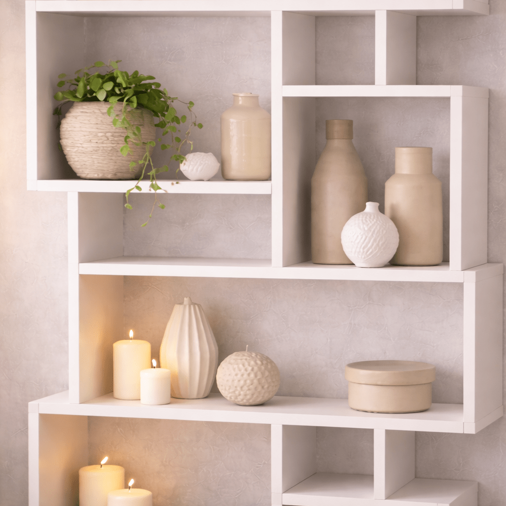 Boekenkast Karmato Wit Melamine 96x168,5x25,5 cm