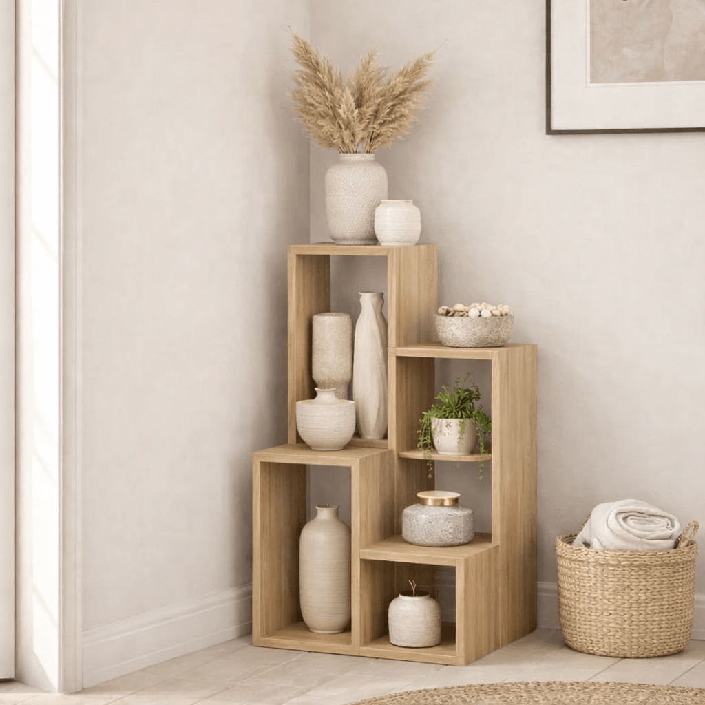 Bibliothèque Sule Eik Melamine 42x89x20 cm