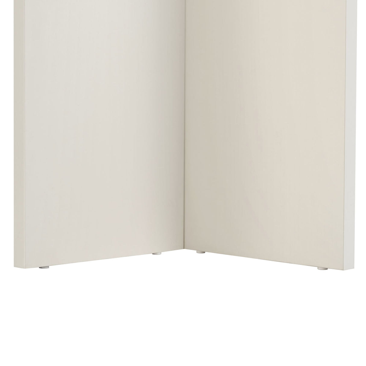 Table à manger blanche en mélamine rectangulaire 180x89,5x75 cm - Linova