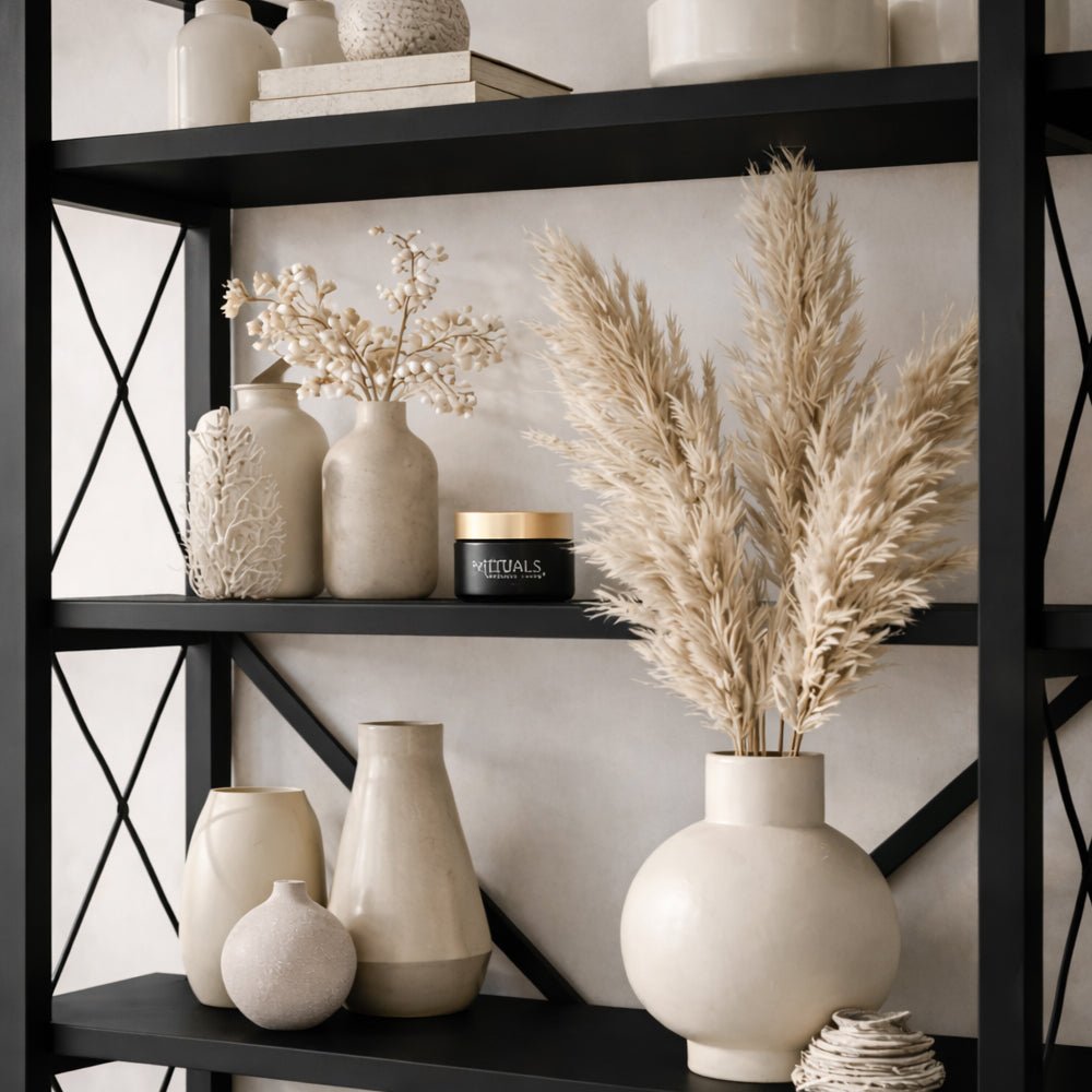 Bibliothèque industrielle Ely Bois Noir - Cadre Noir - 180x90 cm