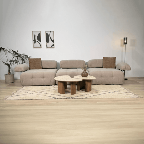 Modulaire bank 3-zits Doblo beige