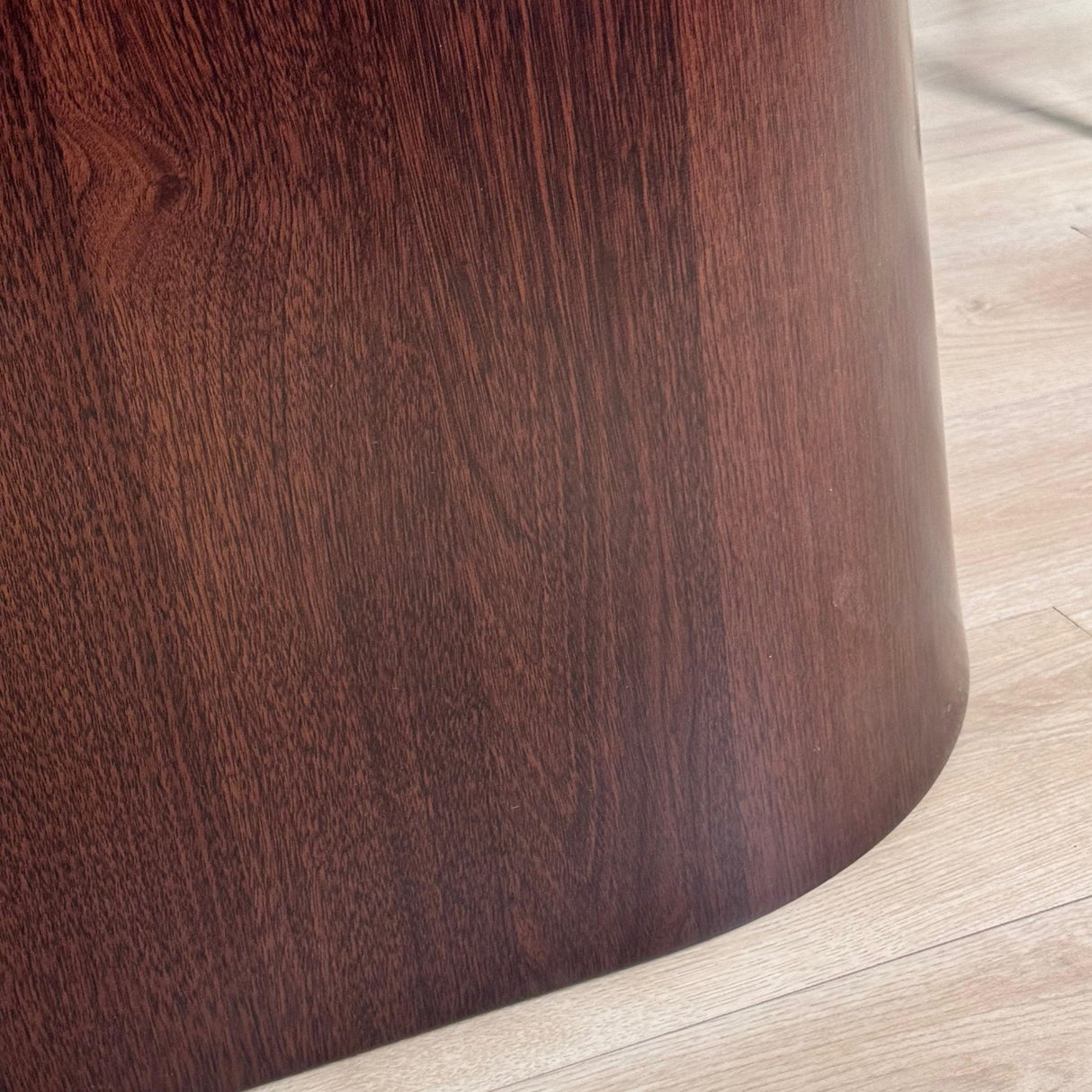 Sintered Stone Marmerlook Travertine Eettafel Lea 180x90 cm - Walnoot Frame - Deens Ovaal