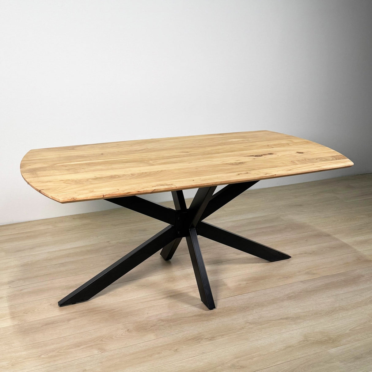 Table à manger extensible Mack Danish Oval Bois d'acacia 175-275x90 cm