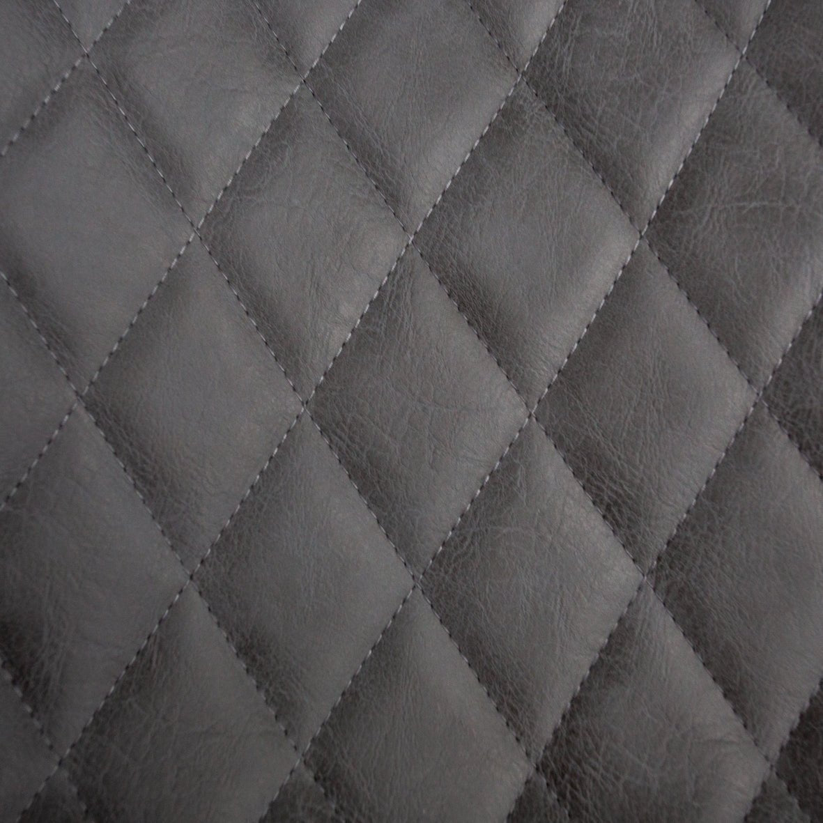 Industriële barkruk Juno Antraciet Kunstleer - Zithoogte 70 cm - Zonder Armleuningen