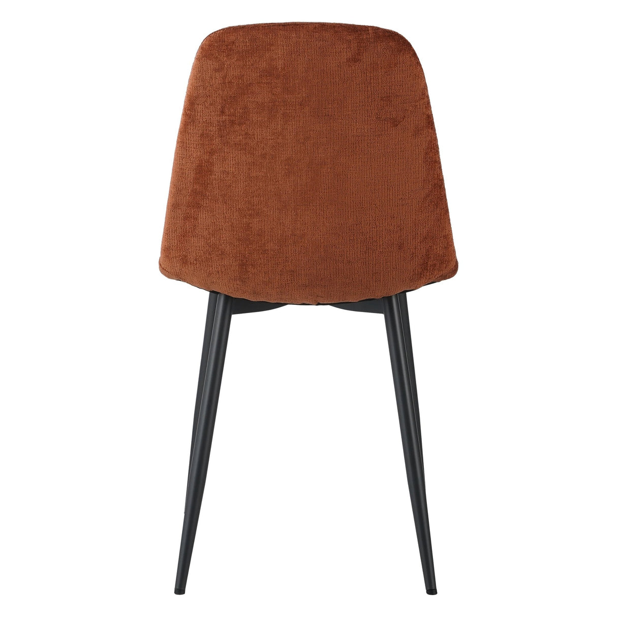 Set van 4 Scandinavische Eetkamerstoelen Terra Chenille Stof Swift - Zonder Armleuningen
