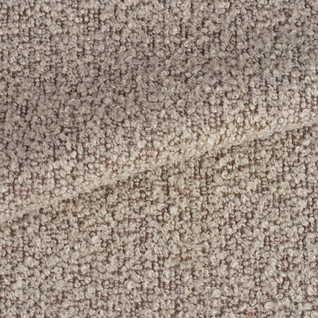 Set van 4 Scandinavische Eetkamerstoelen Latte Bouclé Stof Swift - Zonder Armleuningen