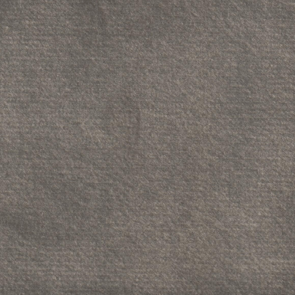 Canapé d'angle en velours taupe champagne avec coussins déhoussables Quinn - gauche