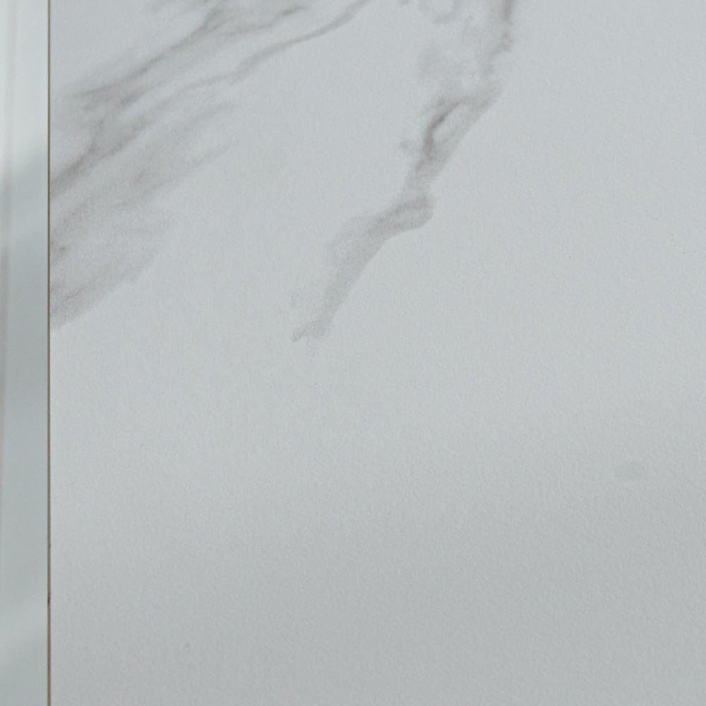 Eettafel Edin White Dimehouse Wit LxBxH 210x103x11 Sintered stone Sfeerfoto detail