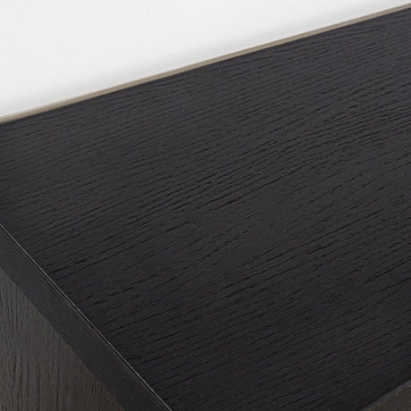 TV Meubel Bernie Zwart Dimehouse Zwart LxBxH 127x37x32 Melamine Sfeerfoto detail