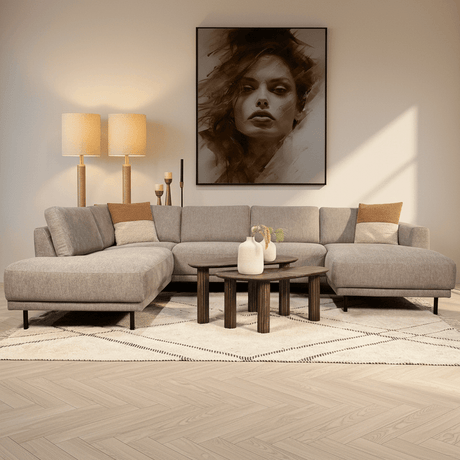 Ontdek de veelzijdige Aniko-banken van Dimehouse: modern, comfortabel en stijlvol