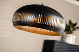 Lampe suspendue Indy 1 lumière métal noir