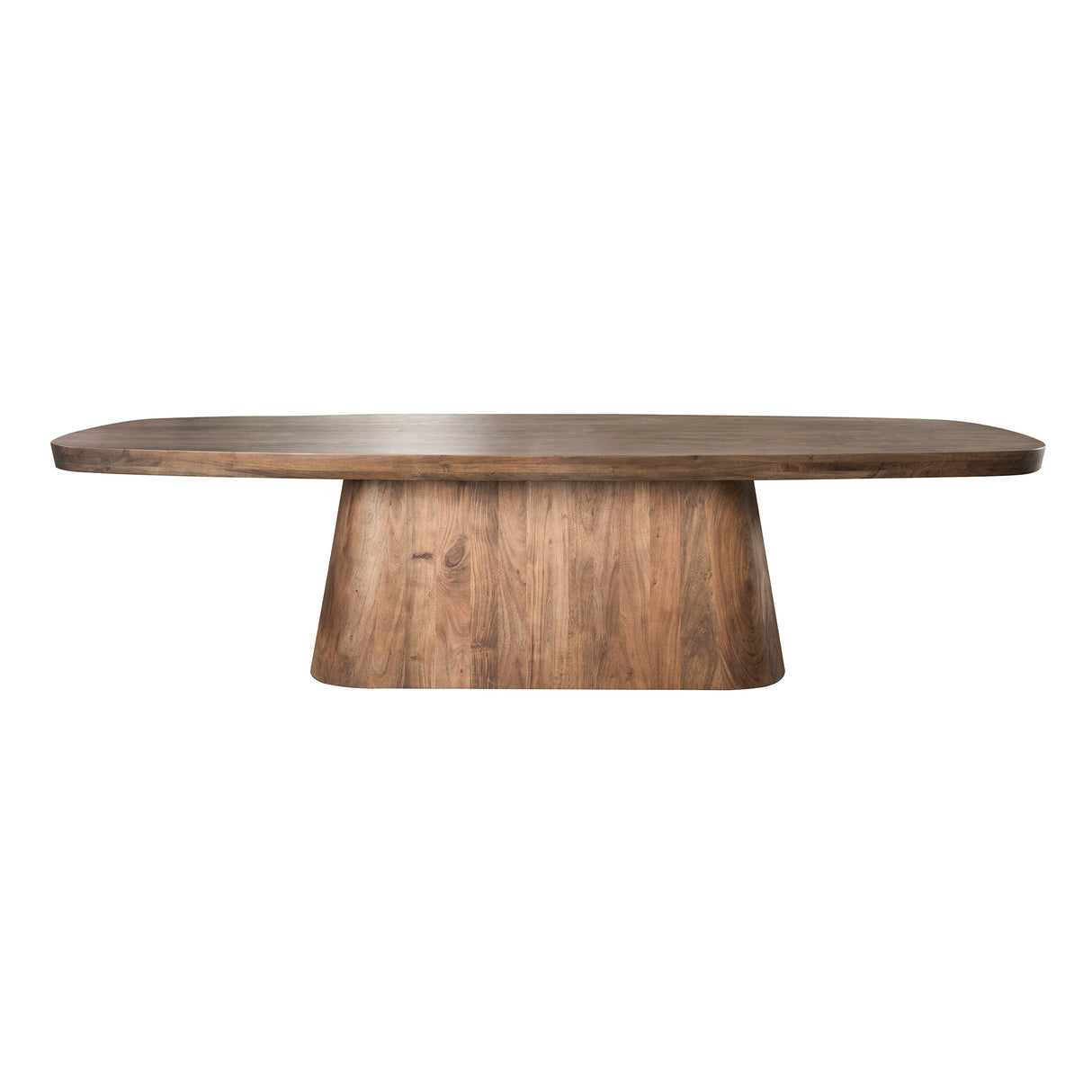Deens Ovale Eettafel Alo Acaciahout Bruin 300x120 cm