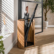 Portemanteaux - Porte-parapluies Liva Bois de manguier Couleur sable 50 cm - Dimehouse