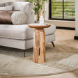Tables d'appoint - Table d'appoint Nova - Bois d'acacia massif - Hauteur 55 cm - Dimehouse