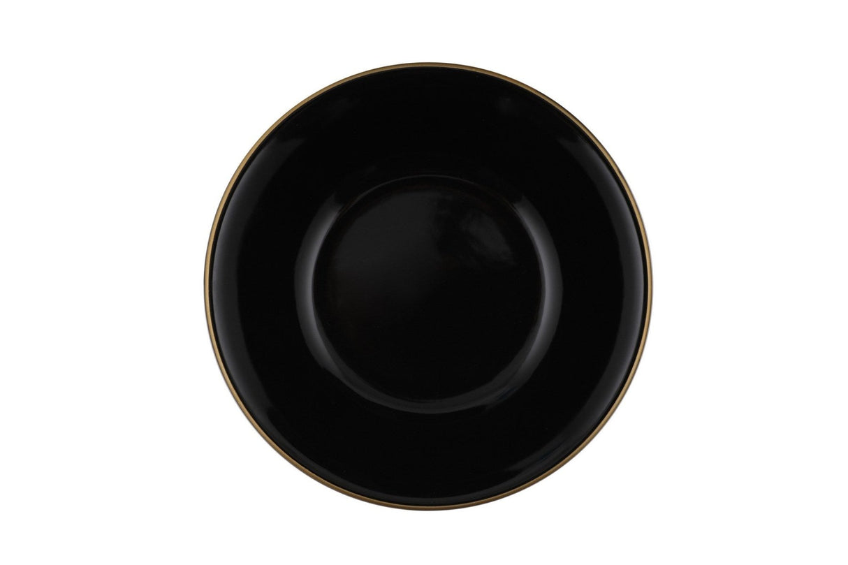 TY040424F650A841600MAET600 Noir Or 100% GRÈS CÉRAMIQUE 27 cm de large