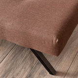 Slaapbank Zoly Bruin Stof 3-Zits  - 180 cm - Zonder armleuningen - Zoly