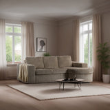 Bank Flores DH Interior Beige Sfeerfoto schuin vooraanzicht