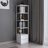 Boekenkast Robbins White Wit Melamine 39x160x39 cm