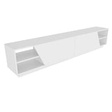 TV Meubel Rhodes Wit Melamine 240x47,4x37,1 cm